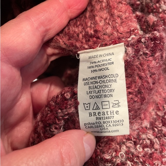 Prana Rhonda Duster open front cardigan. Size small (women’s 4-6) - Picture 7 of 10